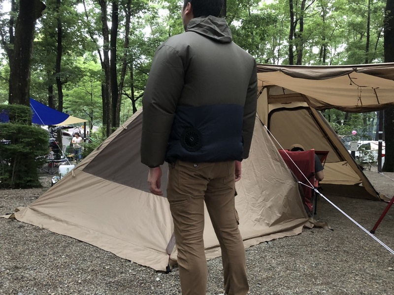 夏キャンプにおすすめ アウトドア向けデザインの空調服を使ってみたら超快適だった件 ファミリーキャンピング