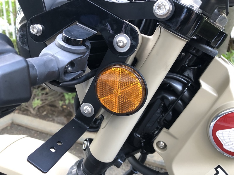 CT125 ハンターカブにキジマ フォグランプを取り付けてライトが暗い